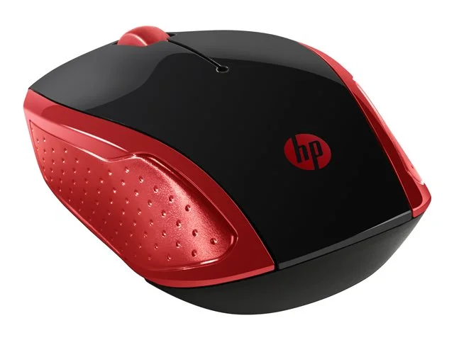 HP 200 Empres Red Wireless Mouse, 2000191628416394