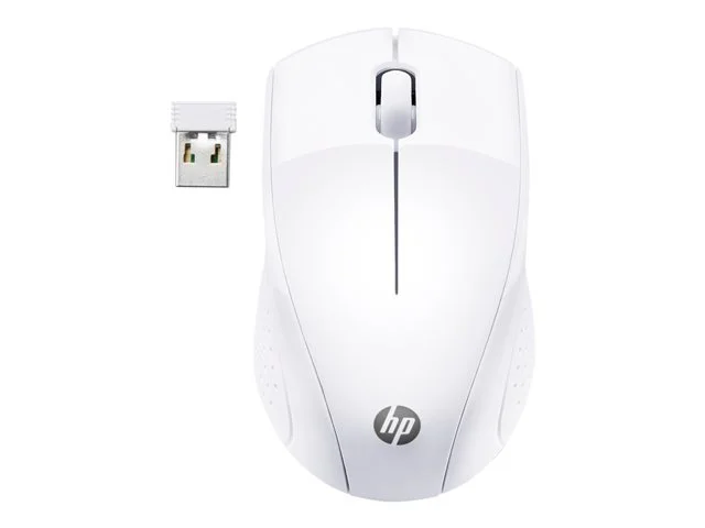 Безжична мишка HP 220, оптична, бяла, 2000193905408634