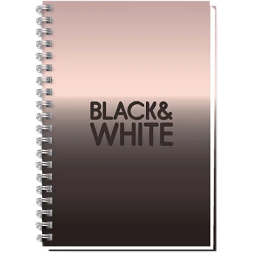 Notebook A4 B&W OMBRE 2T HC SP. 100sh, 1000000000043278 03 