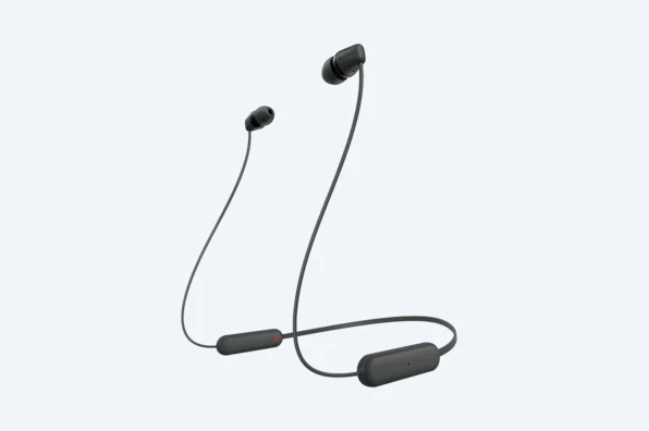 Sony Wireless Earphones WI-C100, Black, 2004548736133846 02  — OK Office Sony Wireless Earphones WI-C100, Black, 2004548736133846 02