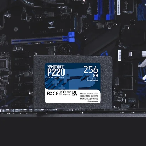 Patriot P220 SSD 256GB SATA3 2.5, 2004711378422344 04 