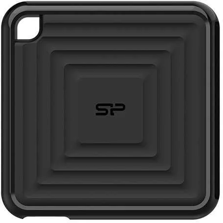 Външен SSD Silicon Power PC60, 2TB, USB 3.2 Gen2 Type-C, Черен, 2004713436149972 02 