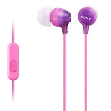 Sony headphones + mic MDR-EX15AP pink, 2004905524937336