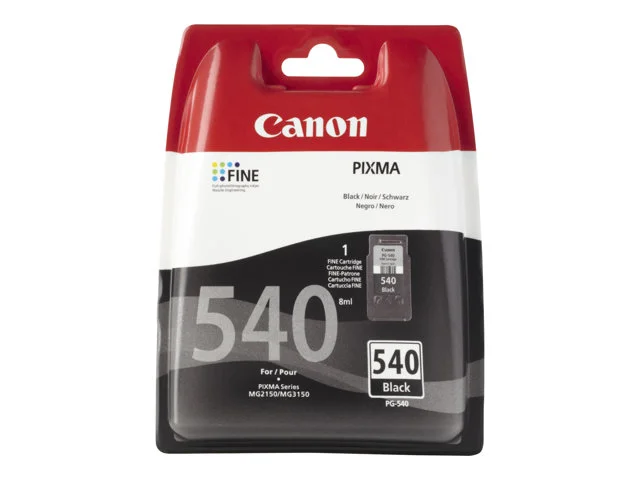 Ink cartridge Canon PG-540 Black Оriginal 180 pages, 2004960999782409 02 