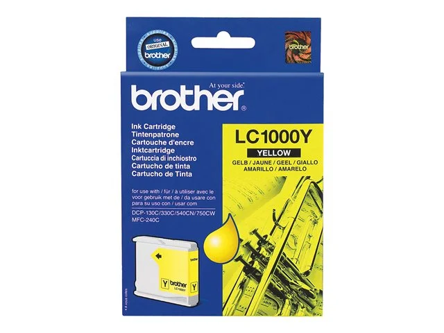 Brother Ink cartr.LC-1000Y Yellow origin, 1000000000008339 02 