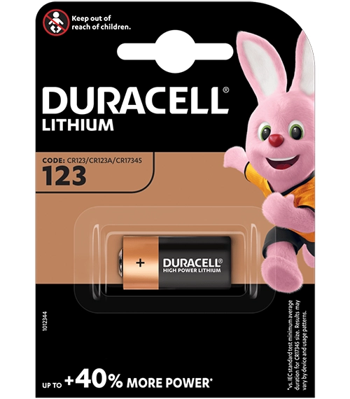 Батерия лит. Duracell CR123A 3V бл.1, 1000000000037592 02 