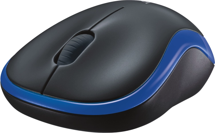 Безжична мишка Logitech M185 синя, 1000000000010634 05 