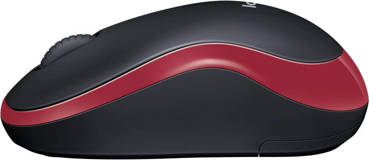 Logitech M185 wireless mouse red, 1000000000010635 09 
