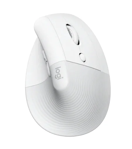 Wireless Mouse Logitech Lift Vertical Off-White, 2005099206099845