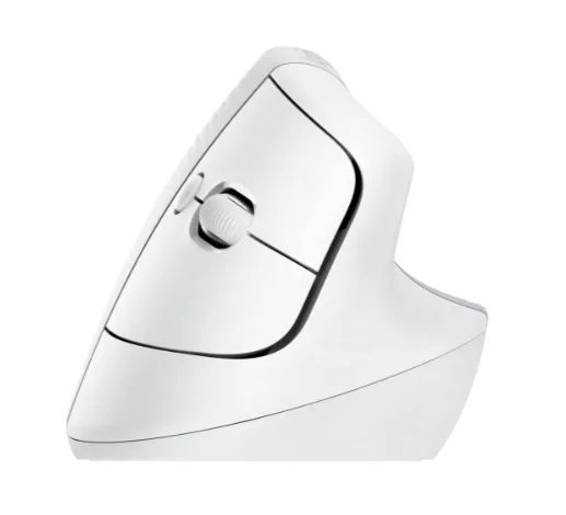 Logitech Lift for Mac Vertical Ergonomic Mouse, WHITE/PALE GREY, 2005099206099906 03 