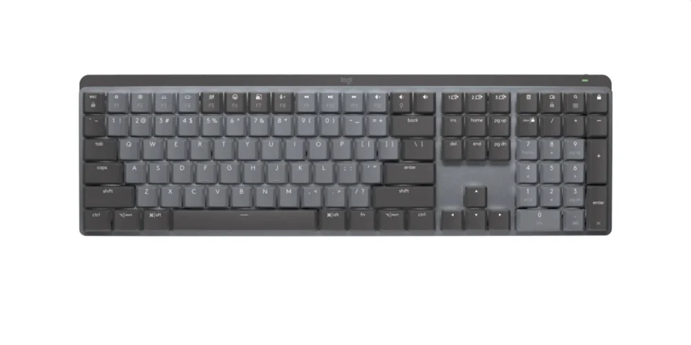 Безжична клавиатура LOGITECH MX Mechanical Bluetooth Illuminated, графит, 2005099206103108