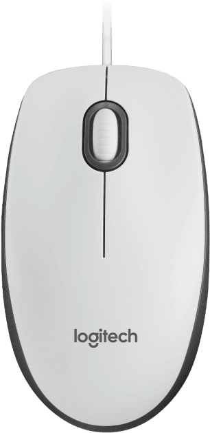 Мишка Logitech M100 оптична бяла, 1000000000012391 11 