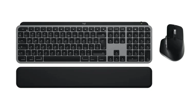 Logitech MX Keys S Combo for Mac Wireless Keyboard + Mouse Set, Black, 2005099206122239