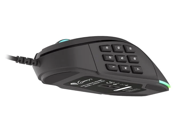 Genesis Gaming Mouse Xenon 770, Illuminated Optical, Black, 2005901969420500 09 