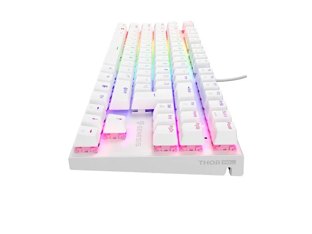 Gaming Keyboard Genesis Thor 303 TKL Red Switch, Silent, White, 2005901969443127 04 