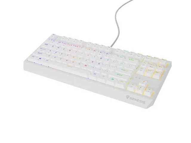 Genesis Gaming Keyboard Thor 230 TKL US RGB Mechanical Outemu Brown White Hot Swap, 2005901969443301 02 