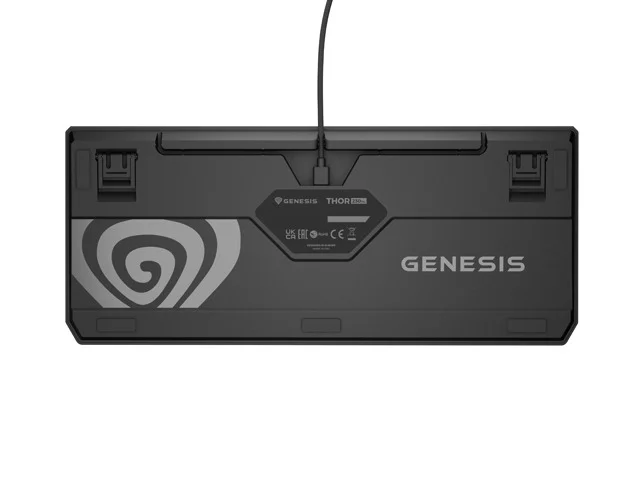 Геймърска клавиатура Genesis Thor 230 TKL Anchor Gray Positive US RGB Mechanical Outemu Red, 2005901969443318 07 