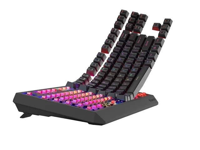 Wireless Gaming Keyboard Genesis Thor 230 TKL, Outemu Red, Black, 2005901969443790 04 