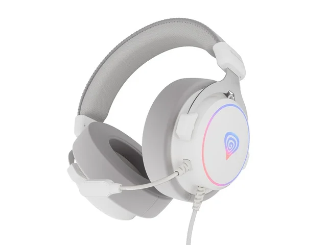 Genesis Neon 764 Gaming Headphones, White, 2005901969444513 02 