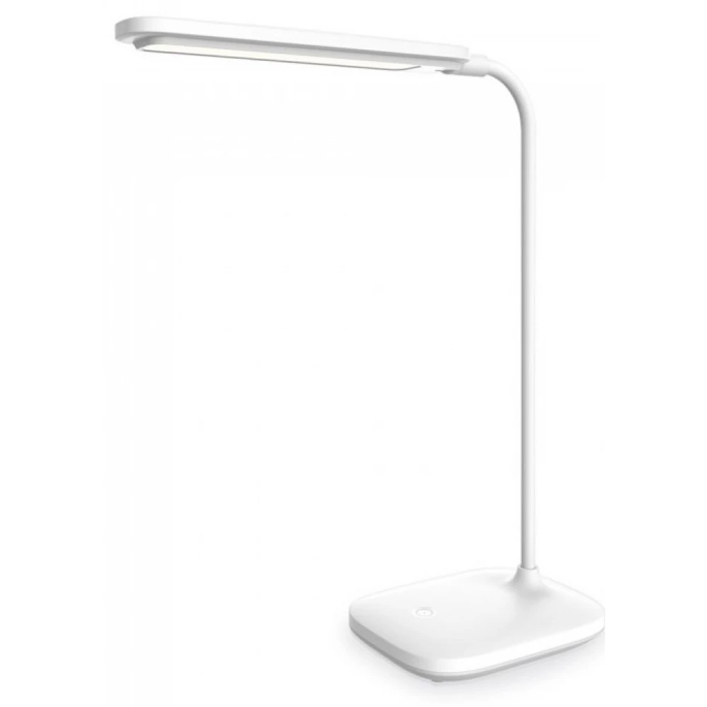 Lampe de Bureau PLATINET Rechargeable - Blanc (PDL6728)