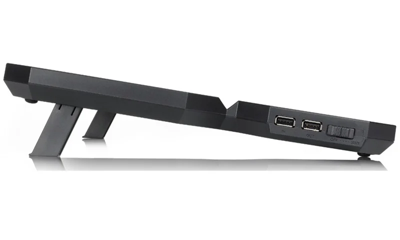 Охладител за лаптоп DeepCool Multi Core X6, 15.6', 2x140+100 mm, Черен, 2006933412725220 05 