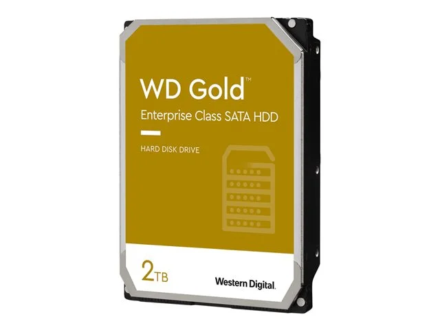 Хард диск WD Gold, 2TB, 7200rpm, 128MB, SATA 3, 2000718037847924