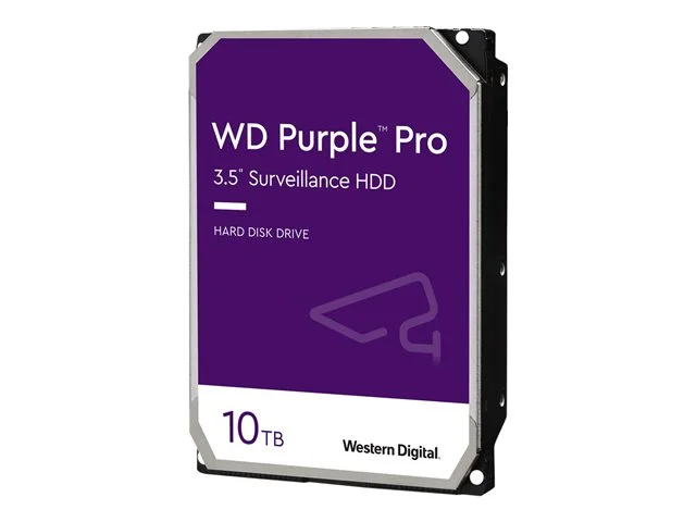 Хард диск WD Purple Pro Surveillance, 10 TB, 256MB, SATA 3, 2000718037889368