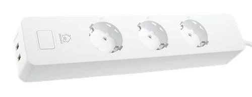 Power Strip Delcato SH-P03USB2, Smart, 2 outlet + 2xUSB, White, 2007333048046703 05 