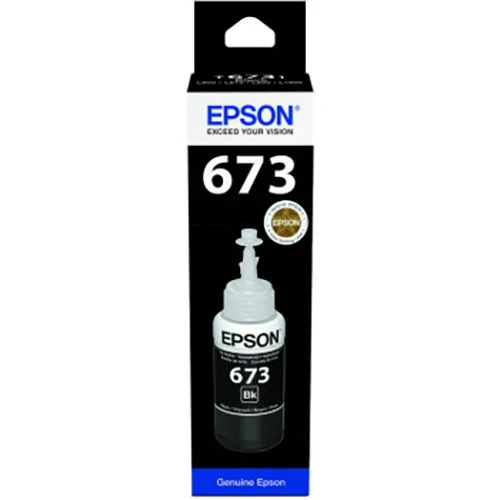 Ink bottle Epson T6731 BK 70ml, 1000000000028969