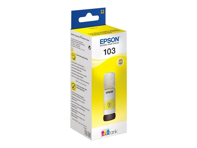 Консуматив Epson 103 EcoTank Yellow 7.5k, 1000000000033045 03 
