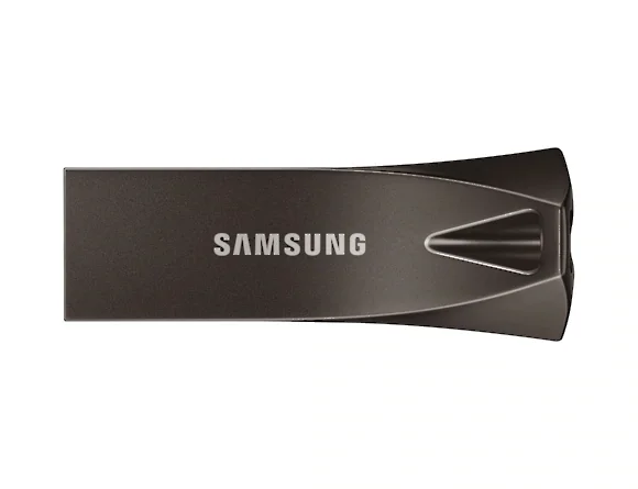 Памет USB 3.1 128GB Samsung BAR Plus тъмно сив, 2008801643230692