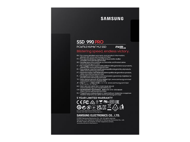 Твърд диск Samsung SSD 990 PRO, M.2 2TB, 2008806094215038 06  — OK Office Твърд диск Samsung SSD 990 PRO, M.2 2TB, 2008806094215038 06