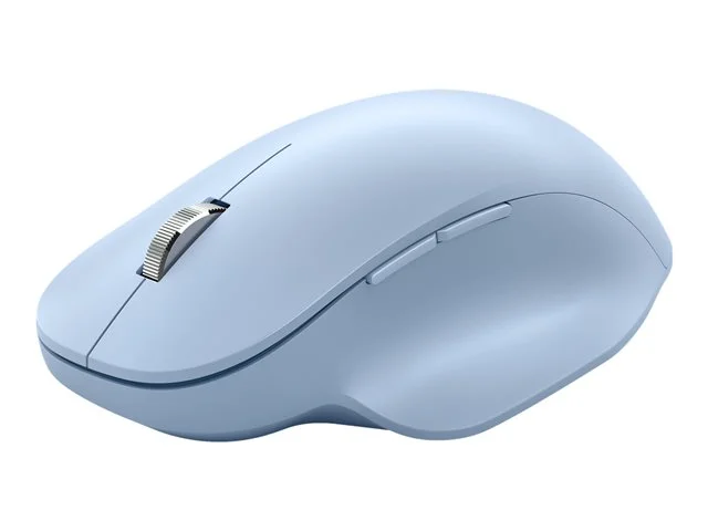 Безжична мишка Microsoft Bluetooth Ergonomic Mouse Glacier, Син пастел, 2000889842659283