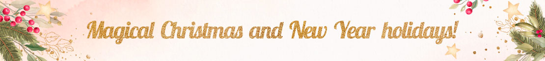 Magical Christmas and New Year hollidays