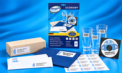 self-adhesive labels