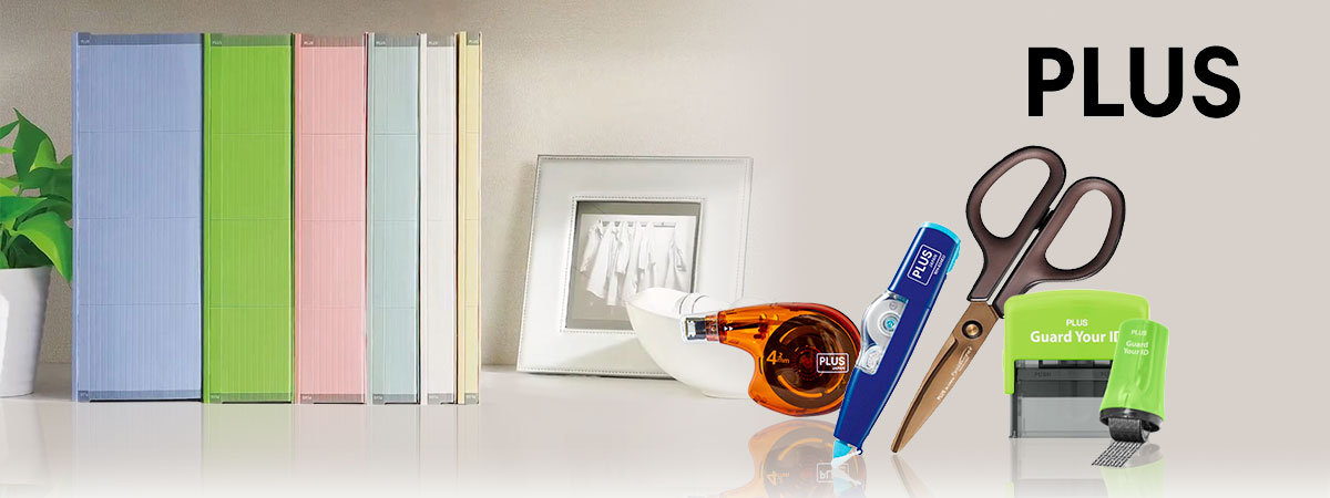 PLUS - stationery with uncompromising quality