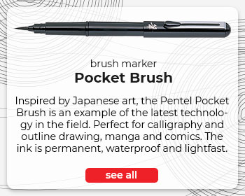 Маркери четка Pentel Pocket Brush