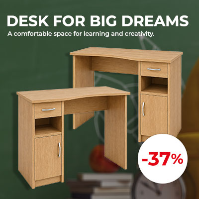 Desk for big dreams