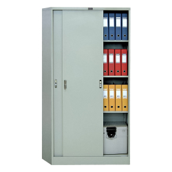 Cabinet metal sliding doors 92/46/183 cm