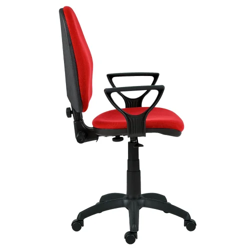 Chair Omega with armrests, red, 1000000010001075 02 