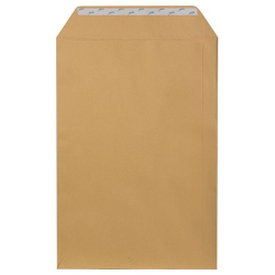 Плик E4 сзл/л кафяв оп10