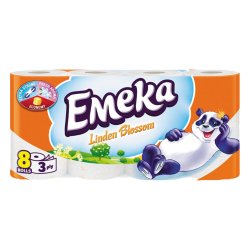 Тоалетна хартия Емека Linden 8 броя