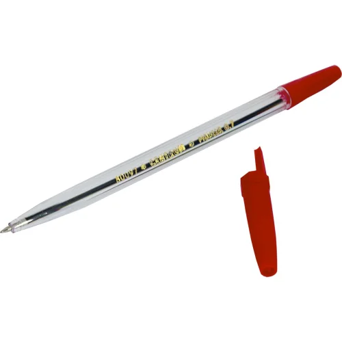 Химикалка Centrum Pioneer 0.5 мм червен, 1000000000100269 02 