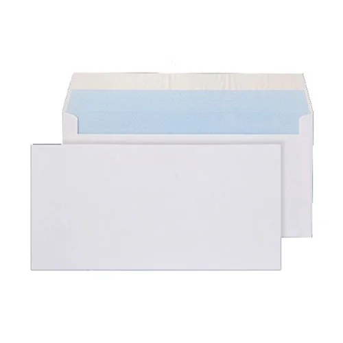 Envelope DL self-adhesive white, 1000000000100500