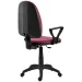 Chair Omega with armrests, bordeaux, 1000000000010125 05 