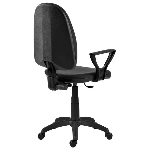 Chair Omega with armrests, black, 1000000000010128 03 