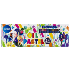 Oil pastels Centrum Zoo 7mm 24col.