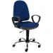 Chair Pegaz Ergo Chrom fabric blue/black, 1000000000010155 03 
