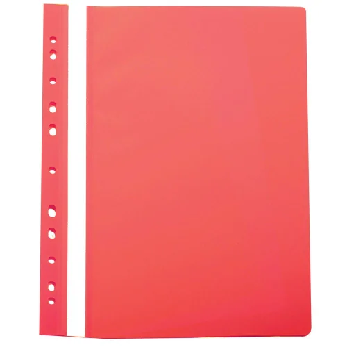 Folder PVC europerforation red, 1000000000010399