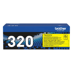 Тонер Brother TN-320Y Yellow орг 1.5k